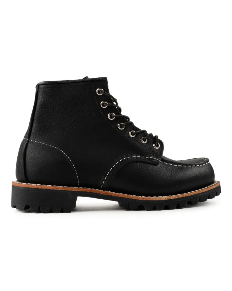 Red Wing Shoes Roughneck Combat Boots - Schwarz Schwarz