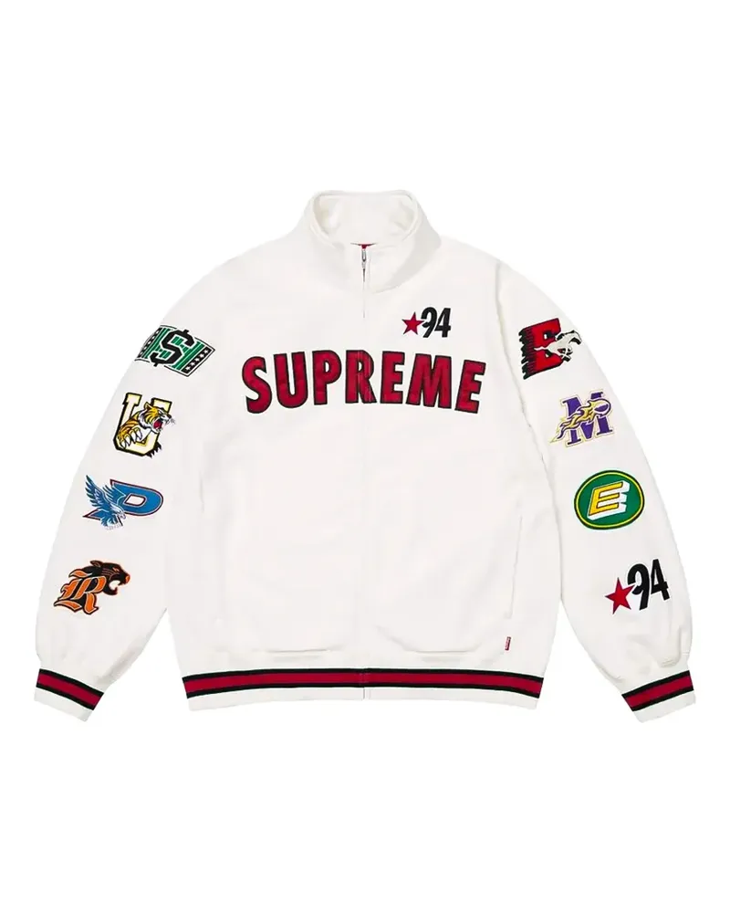 Supreme Being Mascots zip-up jacket - Weiß Weiß