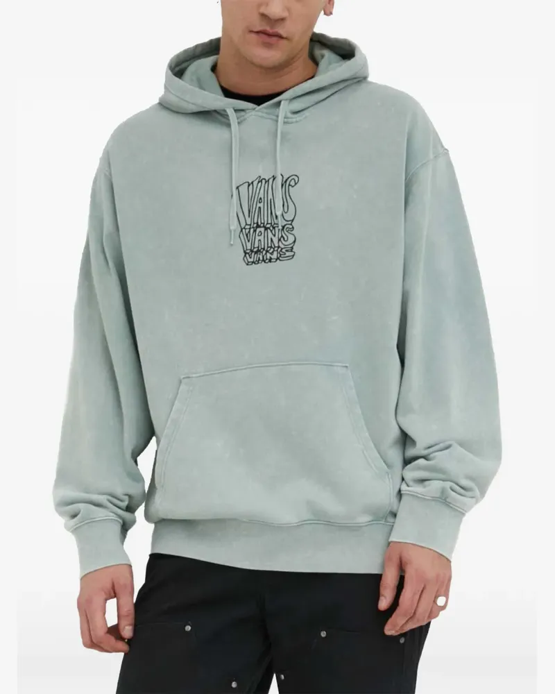 Vans logo-detail hoodie - Grün Grün