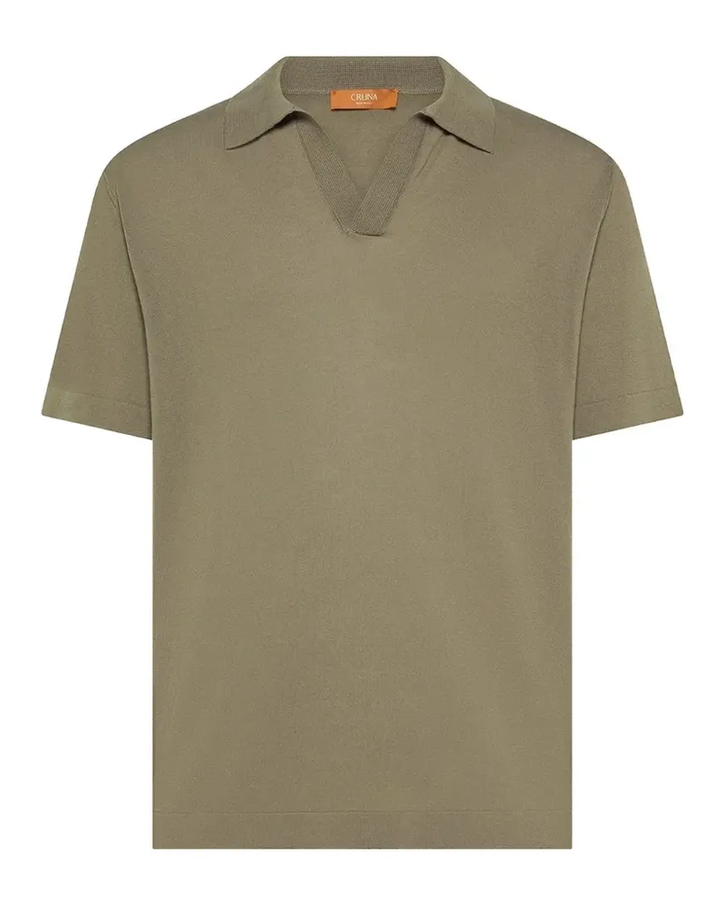 CRUNA Levante collared T-shirt - Nude Nude