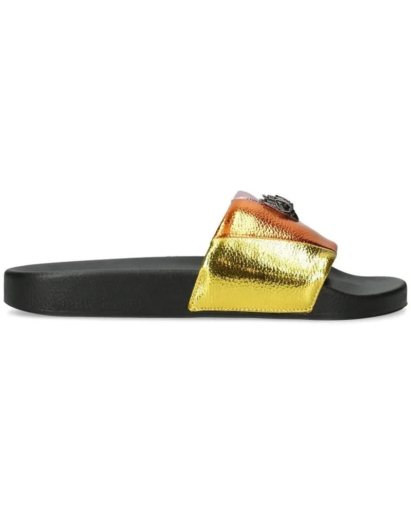 Kurt Geiger Meena Eagle Pantoletten - Gold Gold