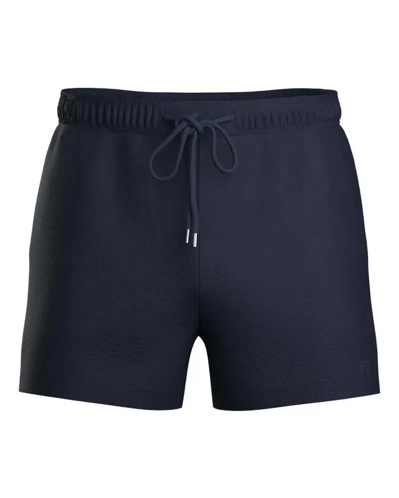 HUGO BOSS Shorts mit Kordelzug - Blau Blau