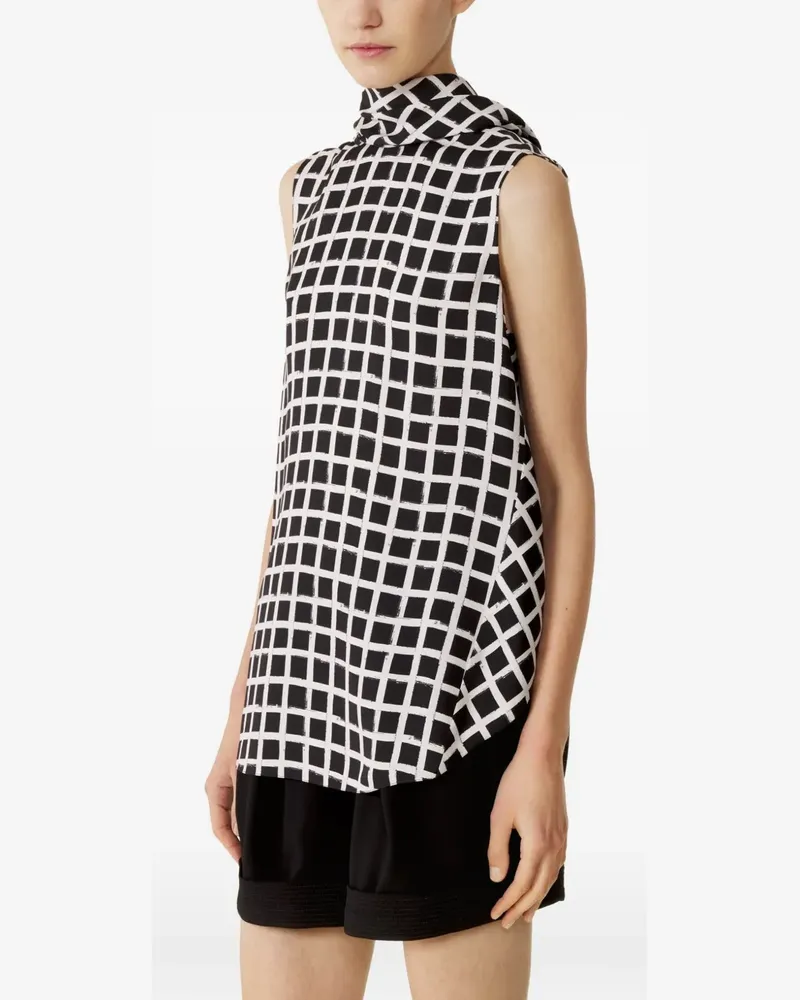 Lanvin Ärmelloses Top - Schwarz Schwarz
