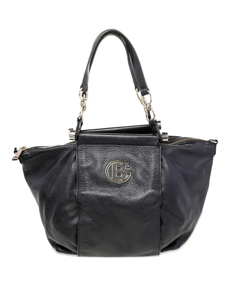 Baldinini Handtasche aus Leder - Schwarz Schwarz