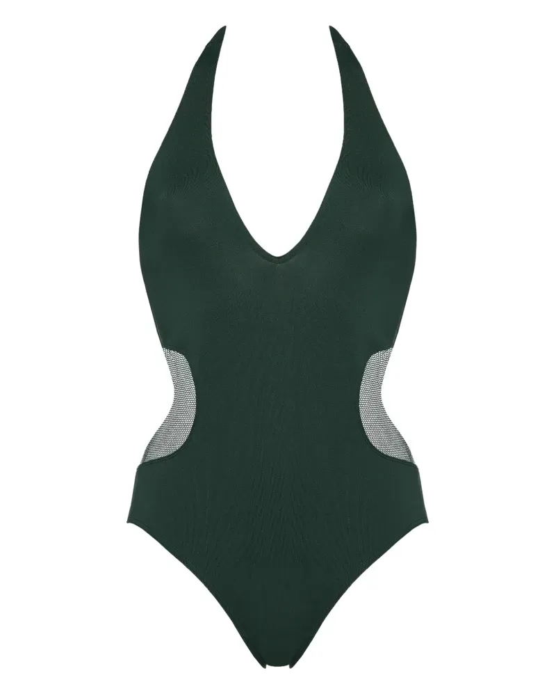 Eres Artifices Badeanzug mit V-Ausschnitt - Grün Grün