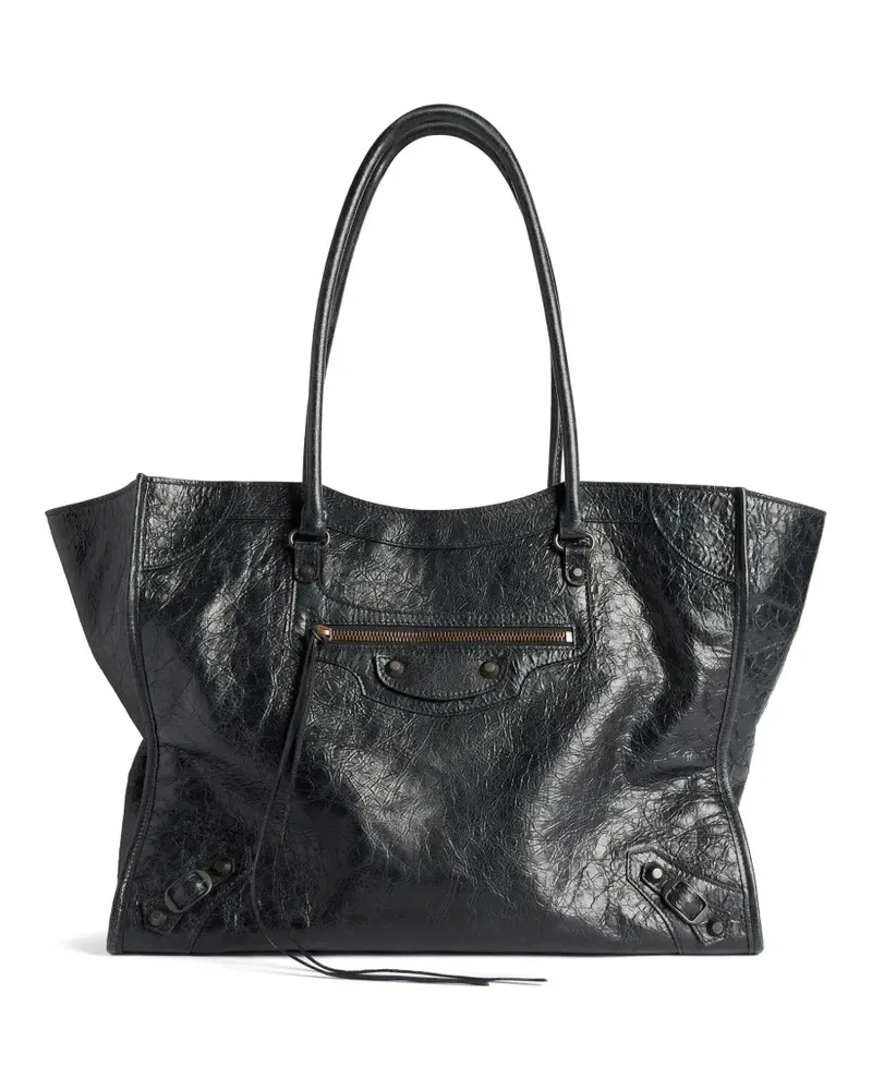 Balenciaga medium Le City tote bag - Schwarz Schwarz