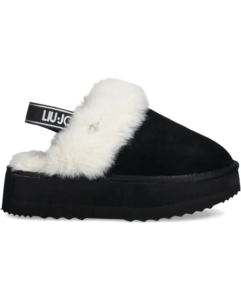 Liu Jo platform mules - Schwarz Schwarz