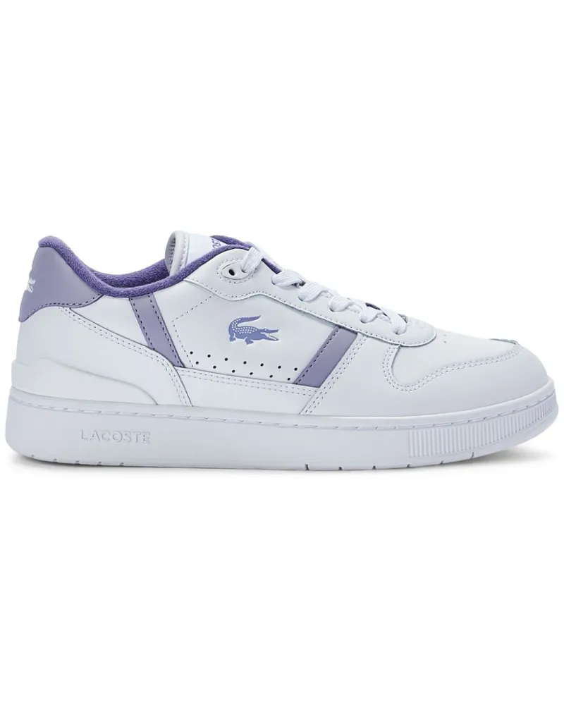 Lacoste T-Clip Plateau-Sneakers - Weiß Weiß