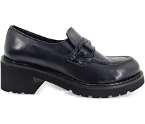 Chunky Loafer mit Profilsohle - Blau