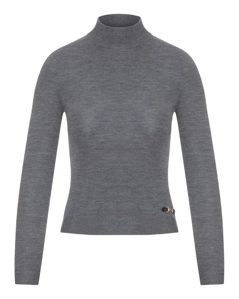 Gucci Horsebit roll-neck sweater - Grau Grau