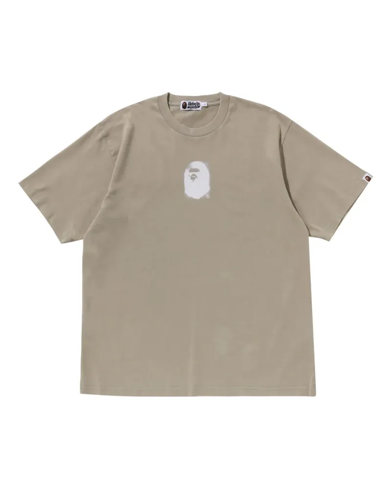 BAPE T-Shirt mit Logo-Print - Grün Grün