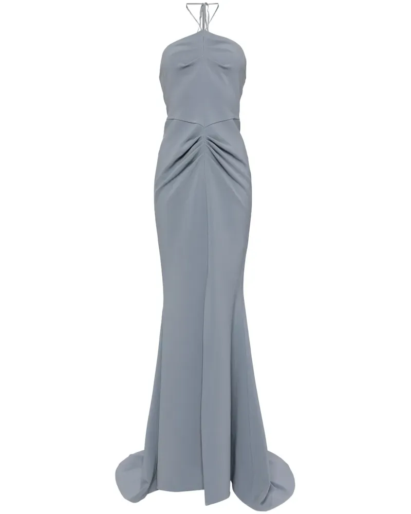 Maticevski Maxikleid mit Neckholder - Grün Grün