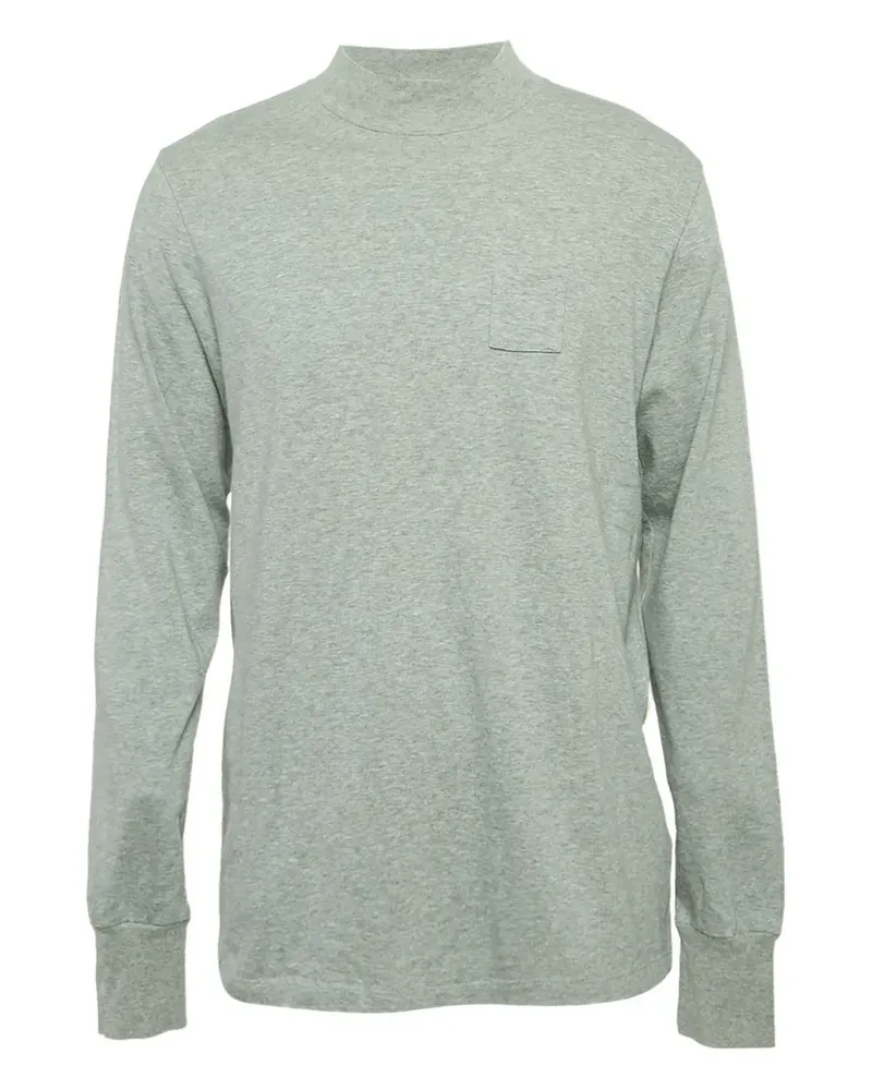 Aimé Leon Dore Sweatshirt mit Stehkragen - Grau Grau