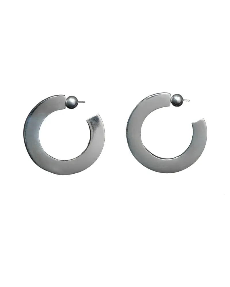Sophie Buhai Classic Creolen - Silber Silber