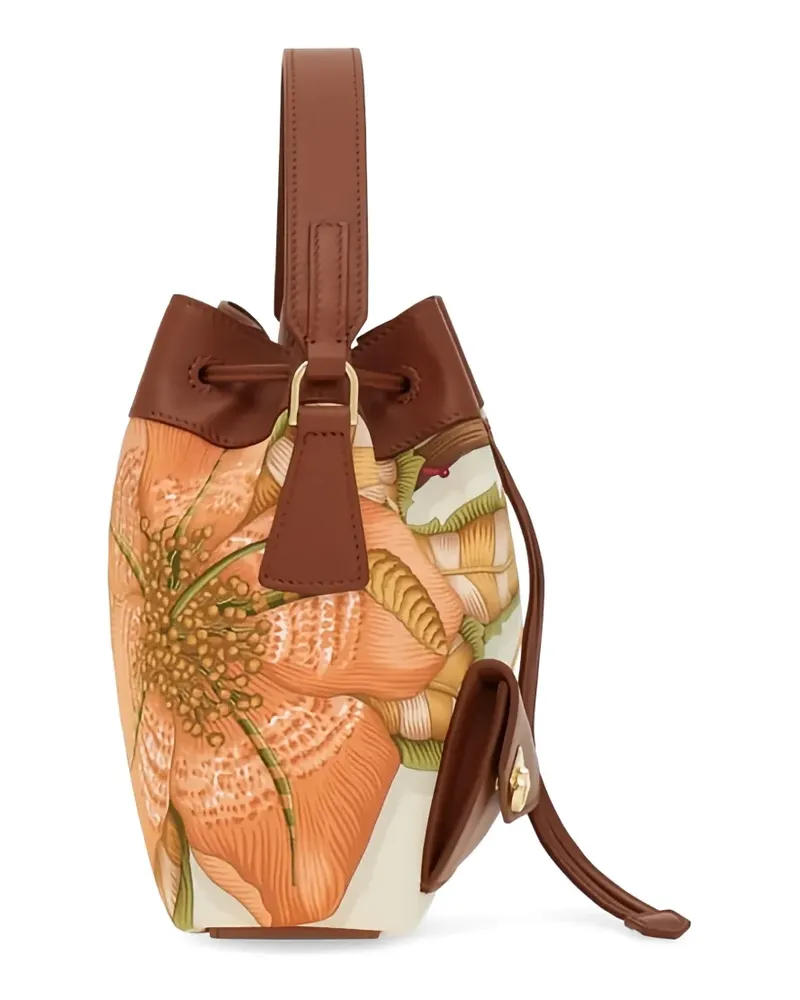 Ferragamo Beuteltasche mit mehreren Fächern - Orange Orange