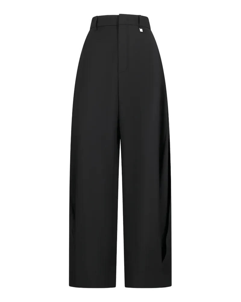 Giuseppe di Morabito Klassische Hose mit Seitenschlitzen - Schwarz Schwarz