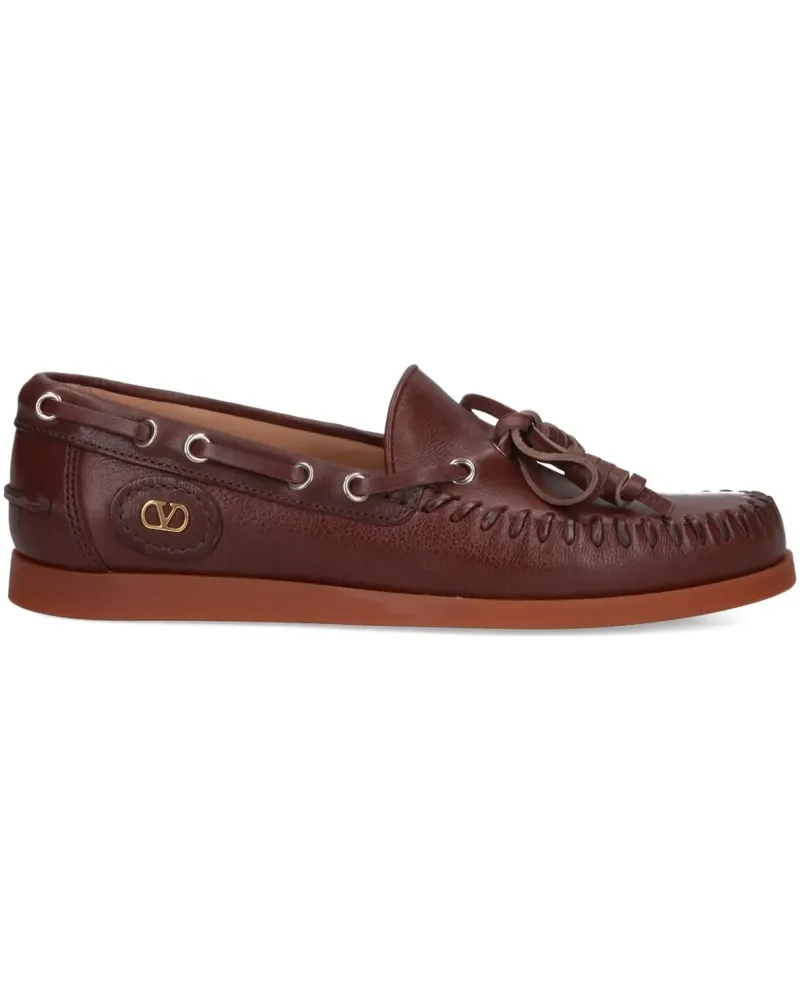 Valentino Garavani Palm Avenue loafers - Braun Braun