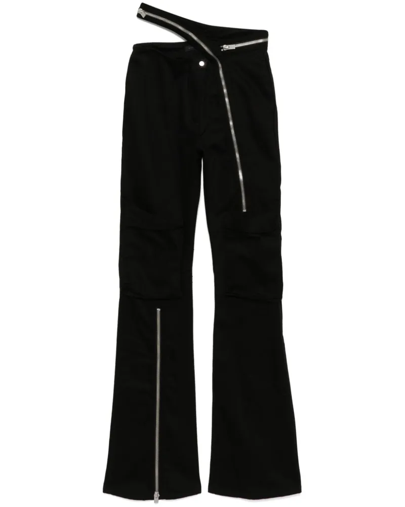 Heliot Emil Bootcut-Hose - Schwarz Schwarz