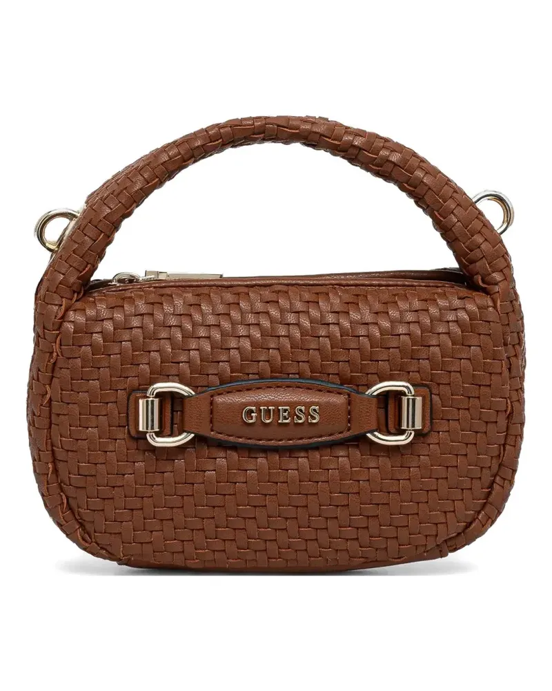 Guess Mini Francy Umhängetasche - Braun Braun