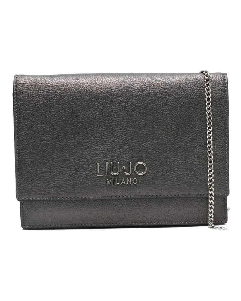 Liu Jo Clutch mit Kettenriemen - Grau Grau