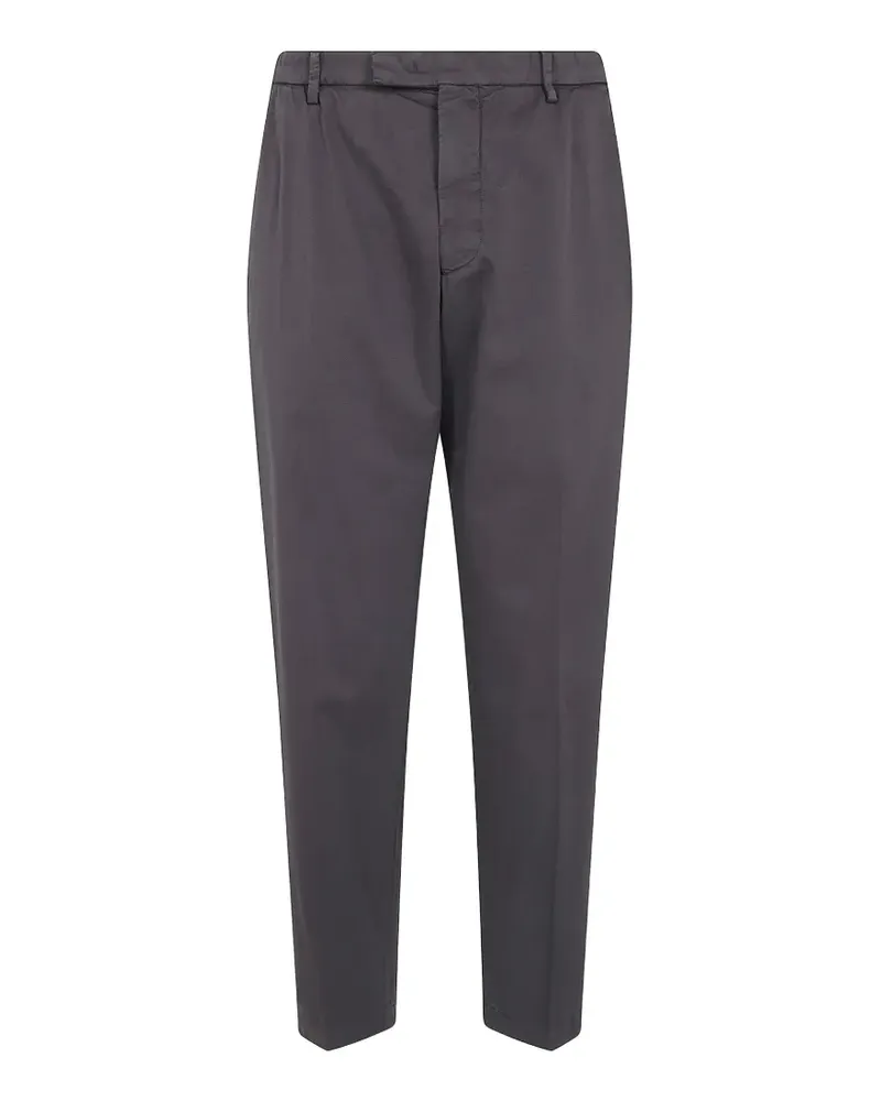 MICHAEL COAL straight-leg cotton trousers - Braun Braun