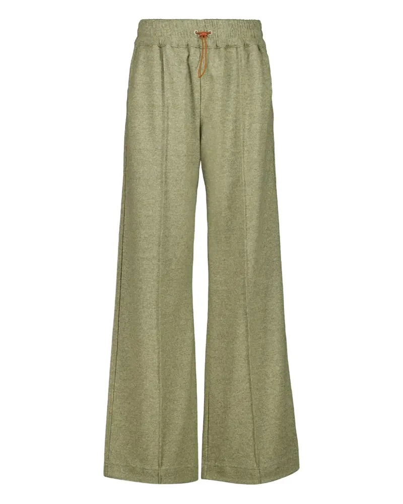 120% Lino drawstring trousers - Grün Grün