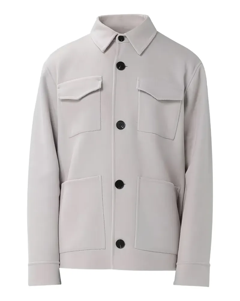 Paltò Vanni Jacke mit Klappentasche - Grau Grau