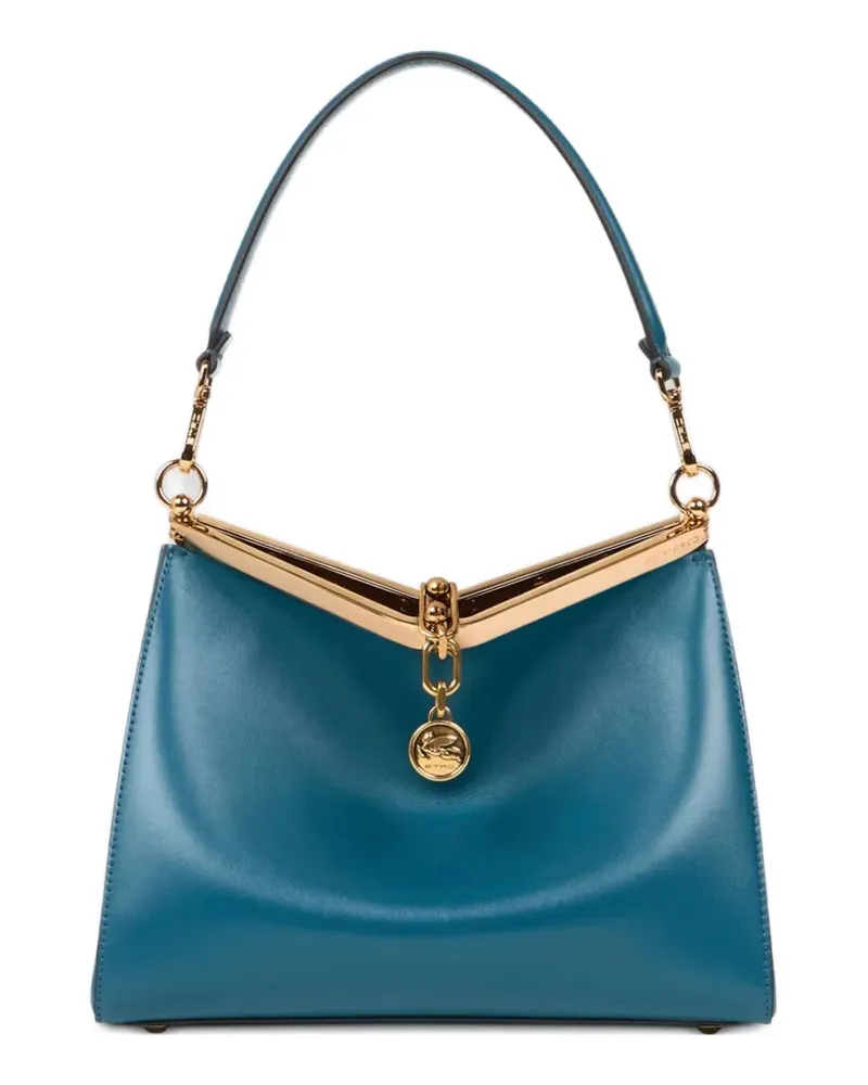 Etro Mittelgroße Vela Schultertasche - Blau Blau