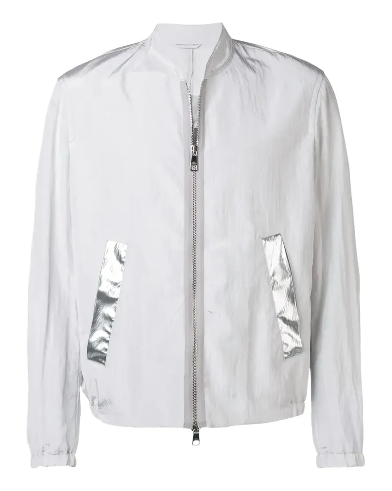 Neil Barrett welt-pocket bomber jacket - Grau Grau