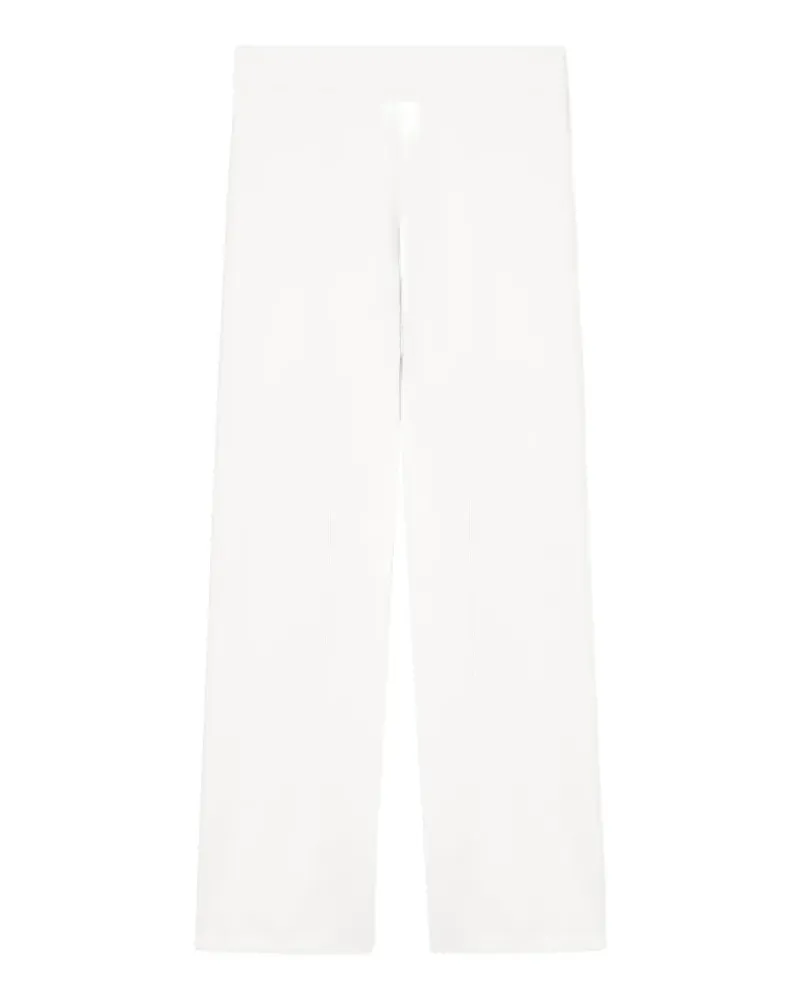 EA7 straight-leg trousers - Weiß Weiß