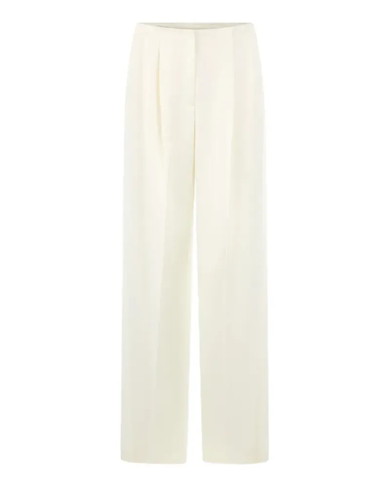 Marc Cain Wichita pressed-crease trousers - Nude Nude