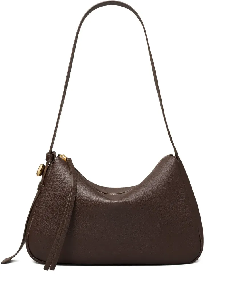 Tory Burch Schultertasche mit Reißverschluss - Braun Braun