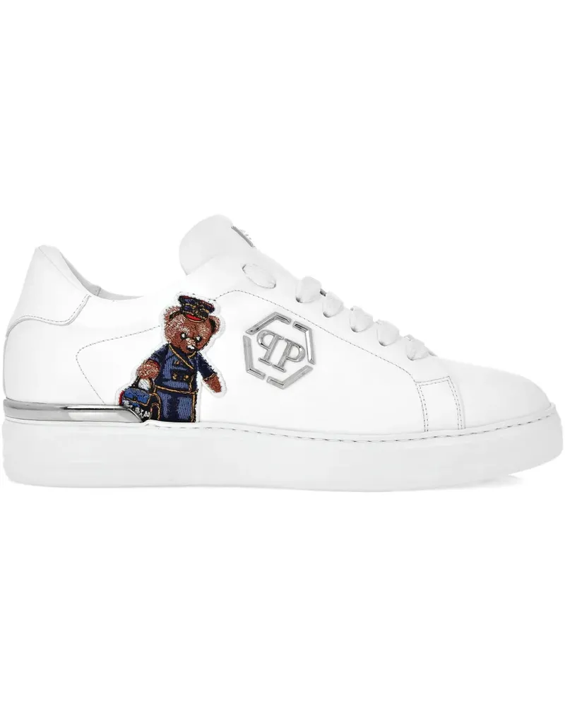 Philipp Plein Teddy Doorman Sneakers - Weiß Weiß