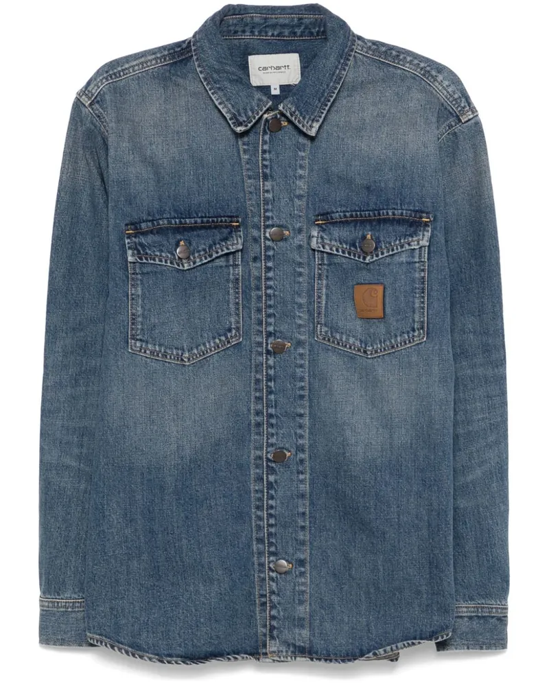 Carhartt WIP Lincoln Hemd - Blau Blau