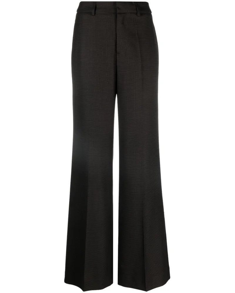 P.A.R.O.S.H. P.A.R.O H. Hose mit Hahnentrittmuster - Braun Braun