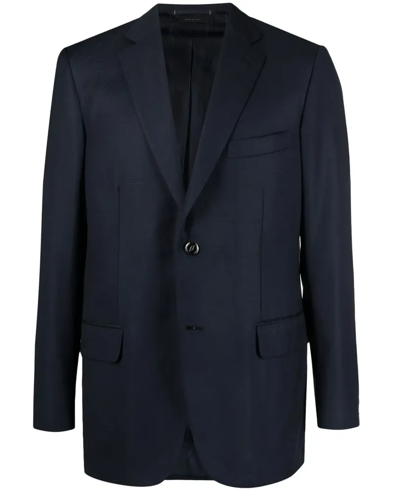 Brioni Schmales Sakko - Blau Blau