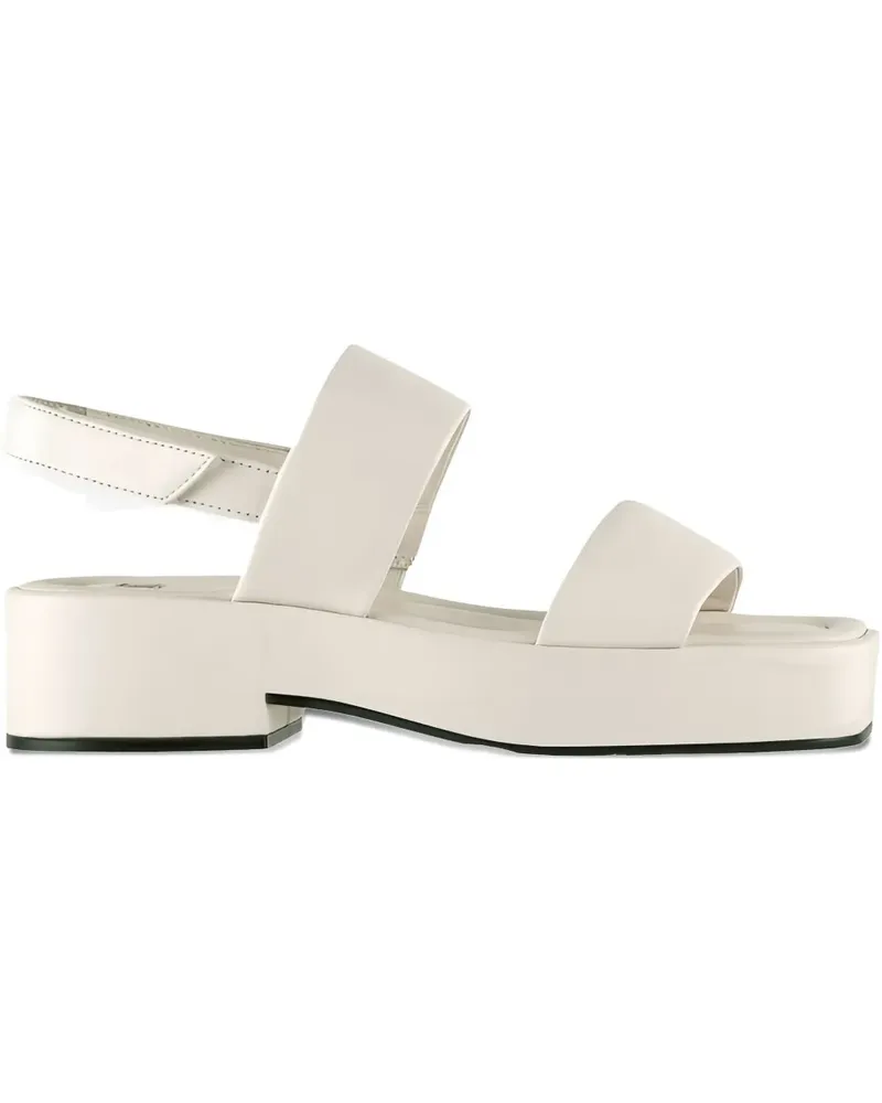 Högl Lola Slingback-Sandalen mit Blockabsatz - Weiß Weiß