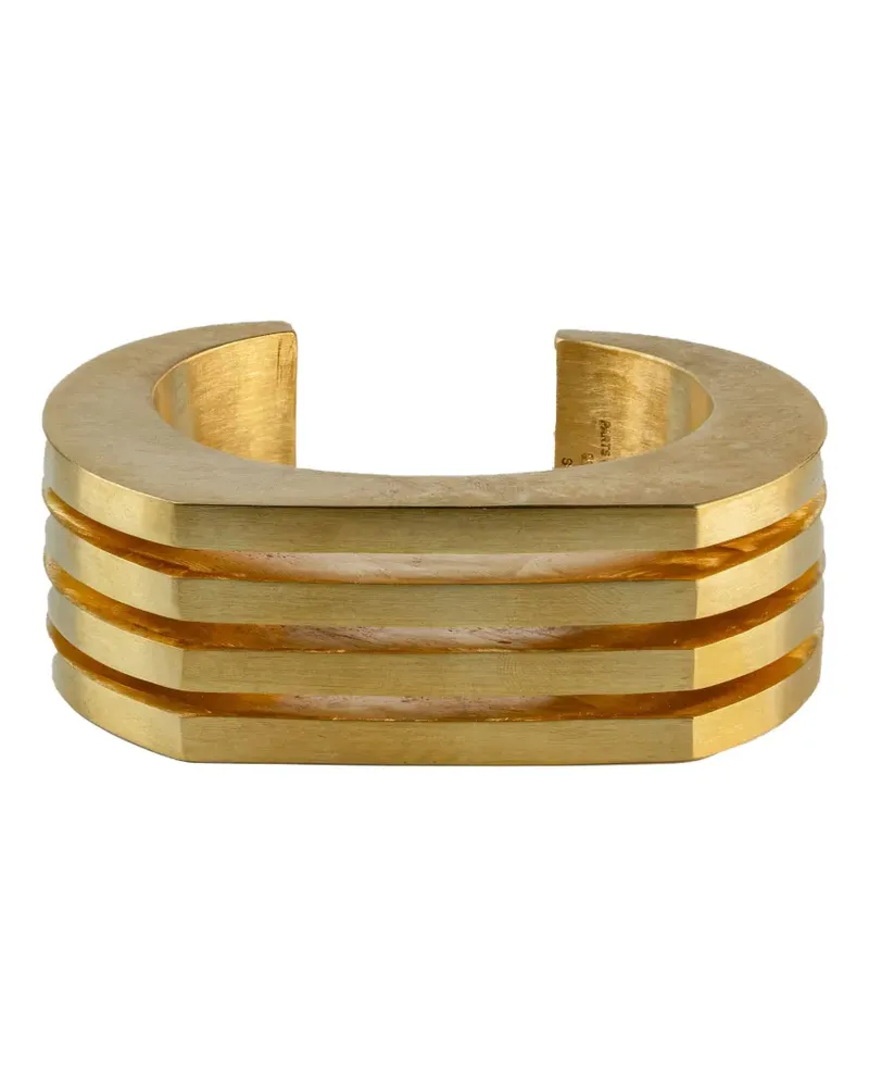 Parts Of Four Crescent Plane Armband aus Sterlingsilber - Gold Gold