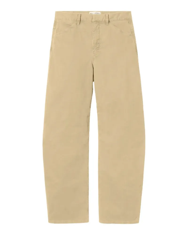 Nili Lotan Tribeca Hose mit geradem Bein - Gelb Gelb