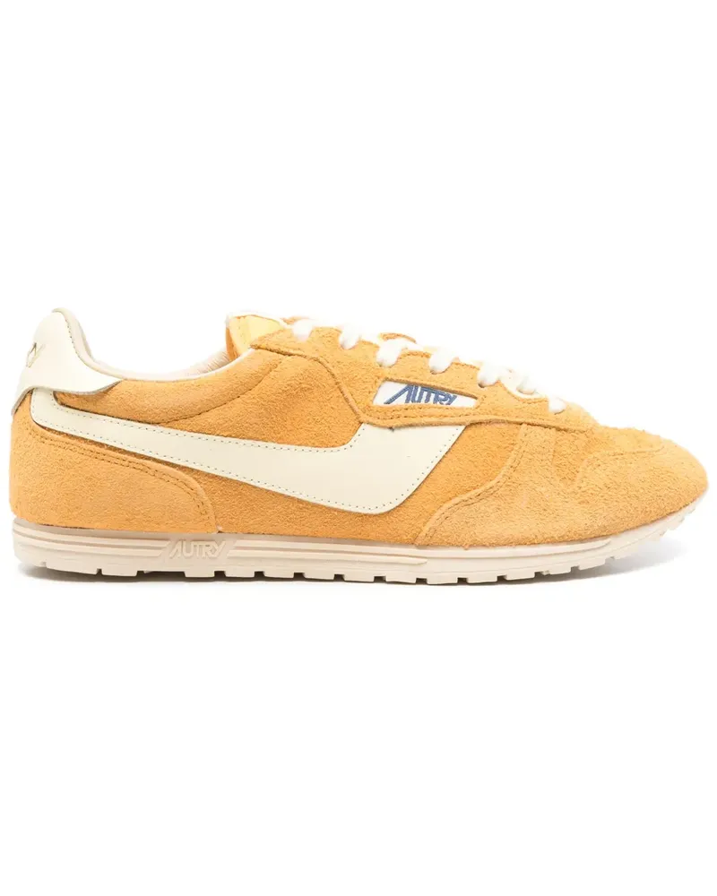 AUTRY Windspin Sneakers - Orange Orange