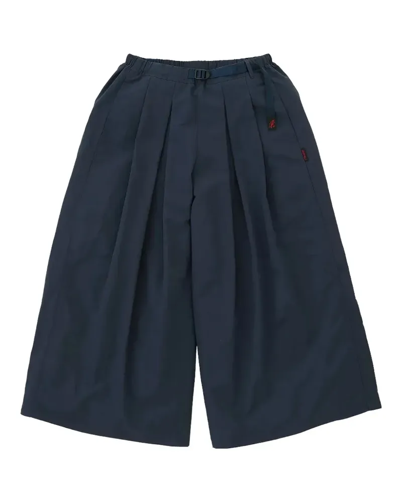 GRAMICCI belted flared track pants - Blau Blau