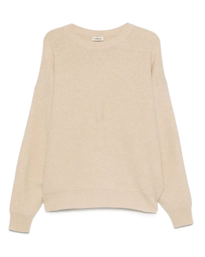 Fear of God Pullover mit rundem Ausschnitt - Nude Nude