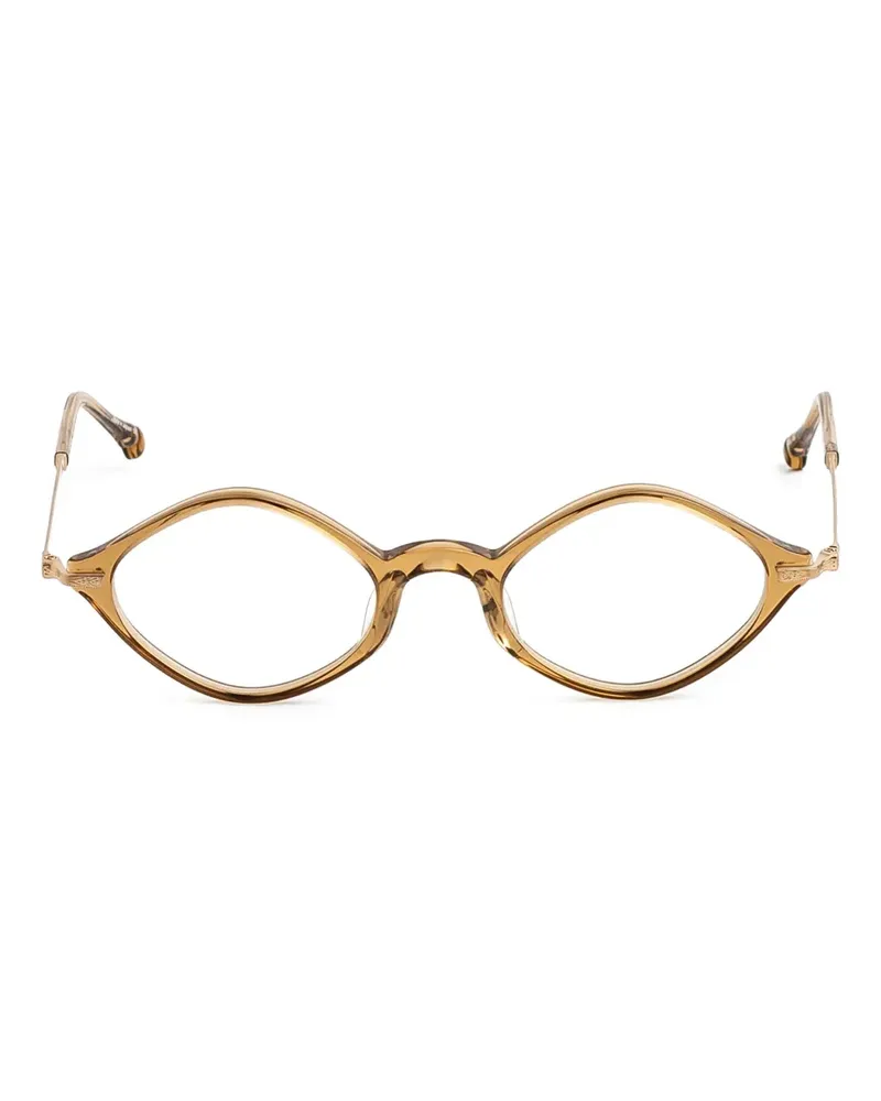 MATSUDA Brille mit geometrischem Gestell - Nude Nude