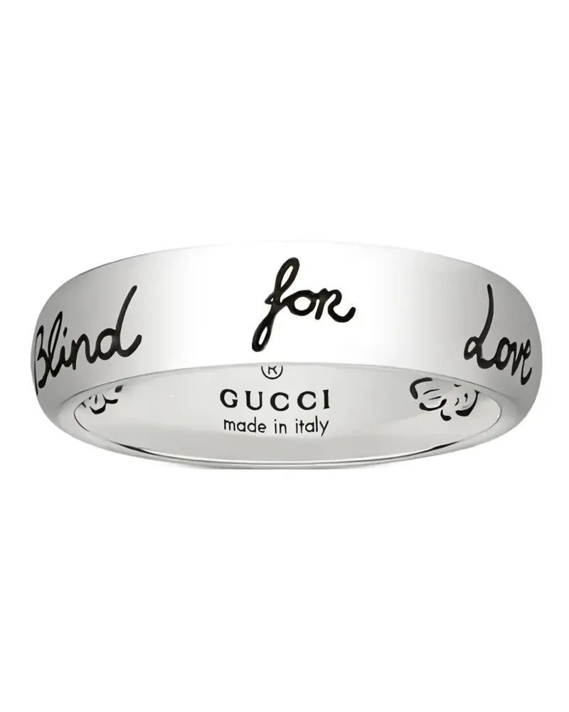 Gucci Blind For Love ring - Silber Silber