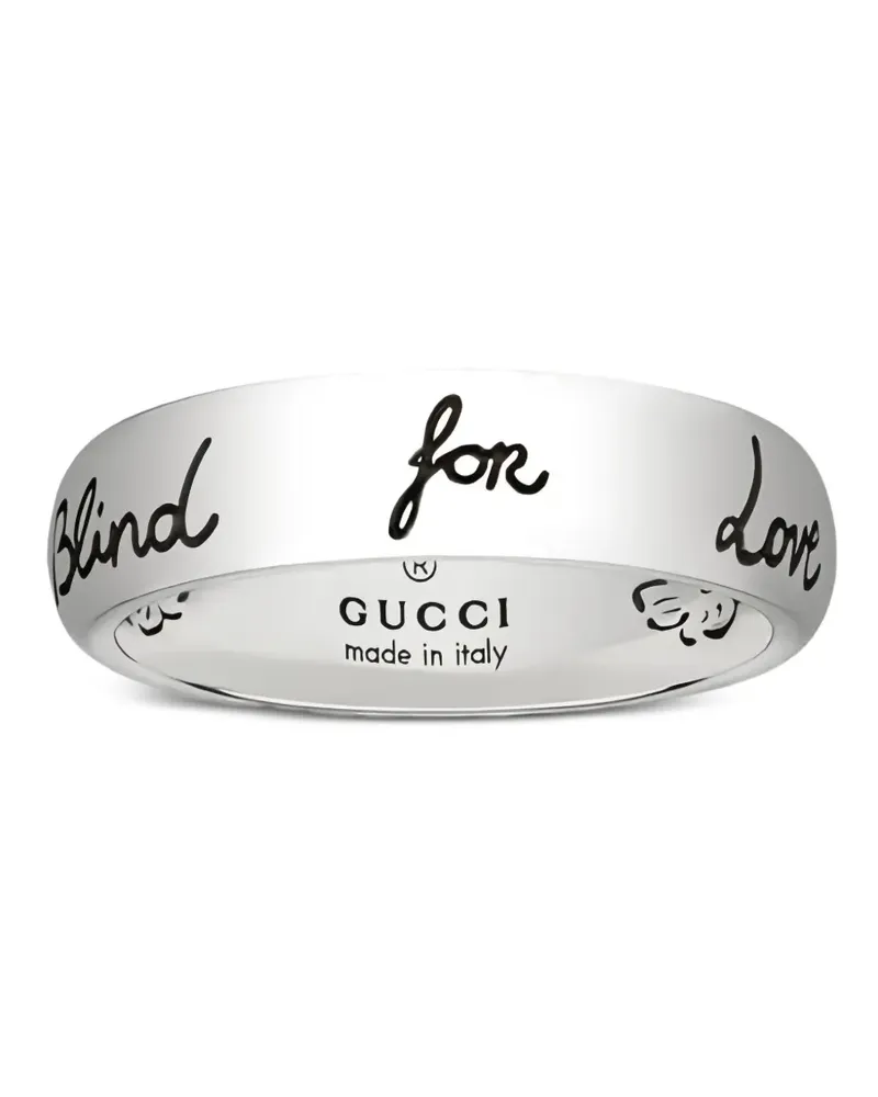 Gucci Blind for Love Ring - Silber Silber