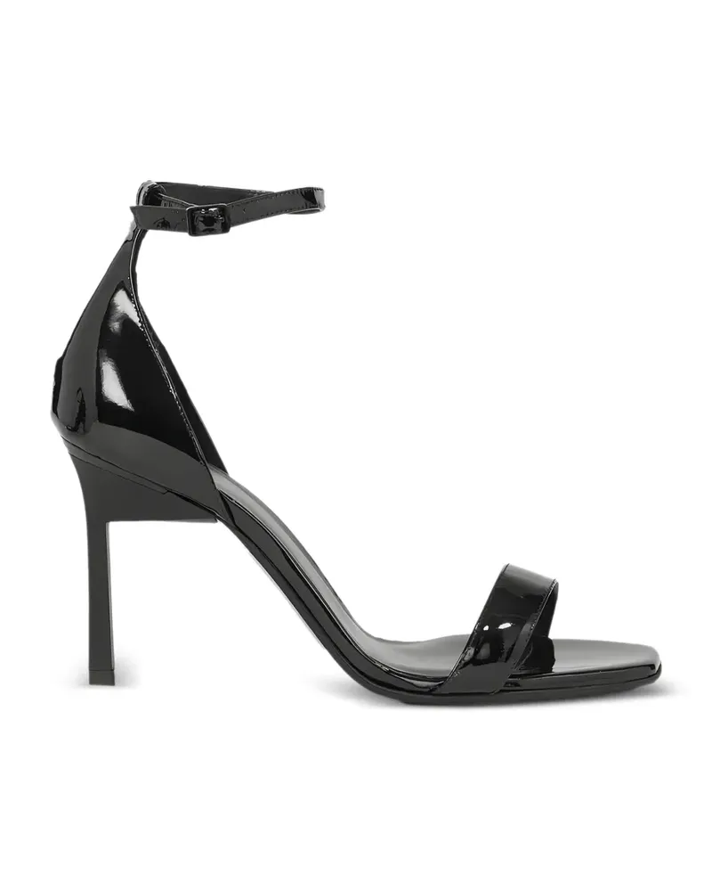 Calvin Klein Sandalen aus Lackleder - Schwarz Schwarz