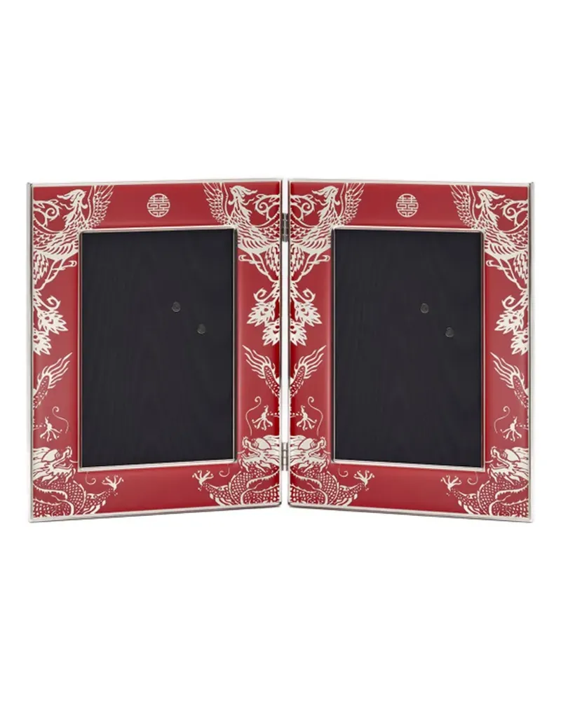 Shanghai Tang Tang Double photo frame - Rot Rot