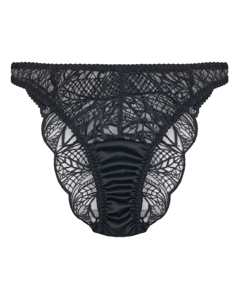 Fleur Of England Roxy Slip - Schwarz Schwarz