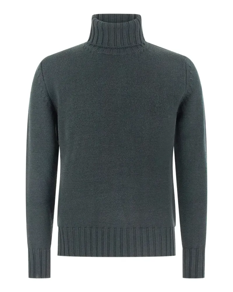 Customer Lovers Langärmeliger Rollkragenpullover - Grün Grün