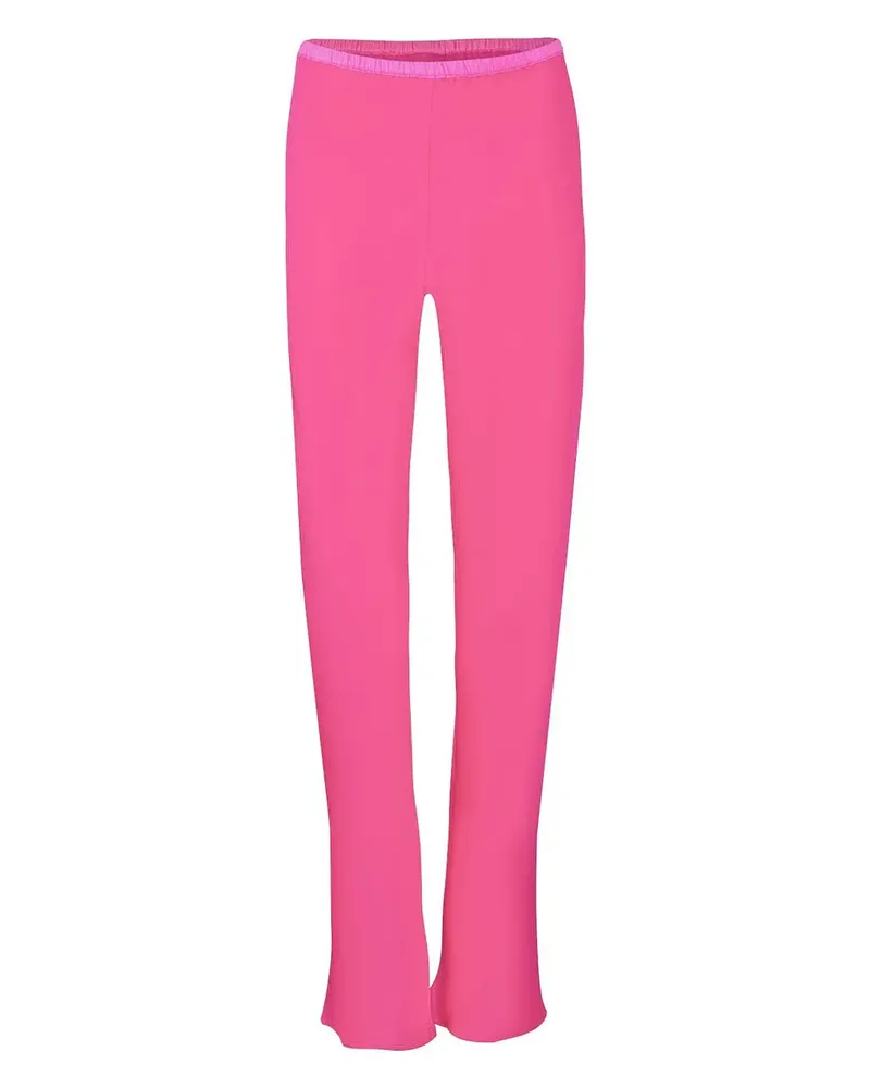 Peter Cohen Leggings mit Diagonalschnitt - Rosa Rosa